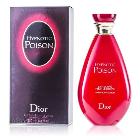 dior hypnotic poison satin body lotion|christian dior body lotion.